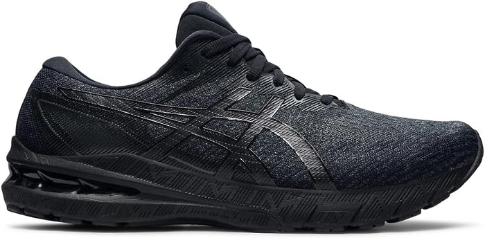 Women's Asics GT-2000 10, Black/Black, 6 B Medium