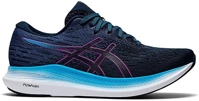 Women's Asics EvoRide 2, French Blue/Digital Grape, 7.5 B Medium