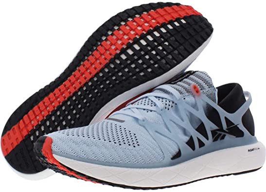 Men's Reebok Floatride Run Fast 2.0, Glass Blue/Vivid Orange, 11 D Medium