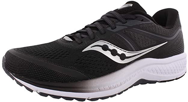 Men's Saucony Omni 19, Black/White, 13 2E Wide