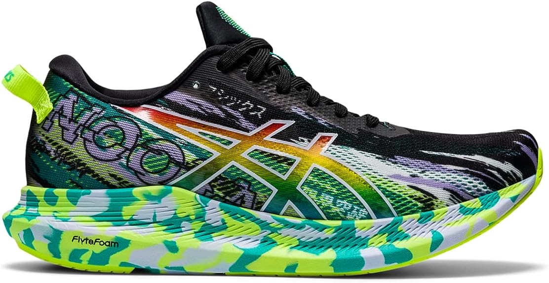 Women's Asics Noosa Tri 13, Black/Pure Gold, 7.5 B Medium