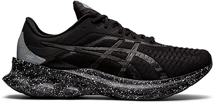 Men's Asics Novablast, Black/Black, 8.5 D Medium