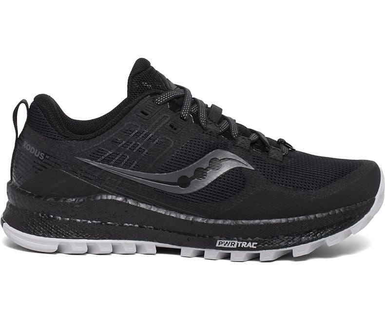Women's Saucony Xodus 10, Black, 7 B Medium