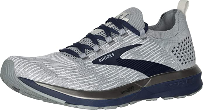 Men's Brooks Ricochet 2, Grey/Navy, 11 D Medium - Main Image