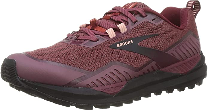 Women's Brooks Cascadia 15, Nocturne/Zinfandel/Black, 8.5 B Medium