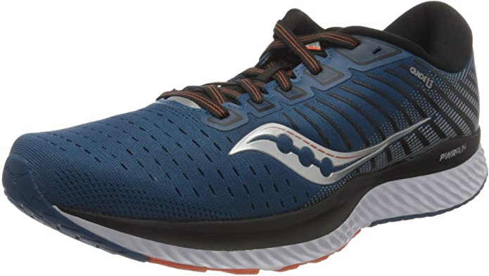 Men's Saucony Guide 13, Blue/Black, 10.5 D Medium