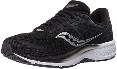 Women's Saucony Omni 19, Black/White, 9.5 B Medium