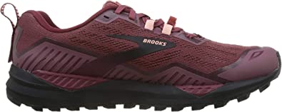 Women's Brooks Cascadia 15, Nocturne/Zinfandel/Black, 11 B Medium