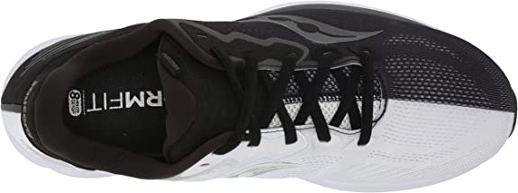 Women's Saucony Ride 14, Black/White, 11 B Medium