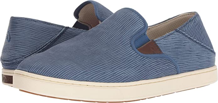 Men's Olukai Kahu Kai, Dark Blue/Off-White, 10.5 D Medium