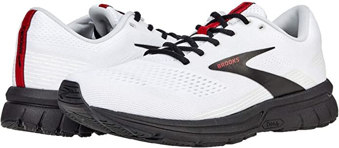 Men's Brooks Signal 3, White/Black/Red, 11 D Medium
