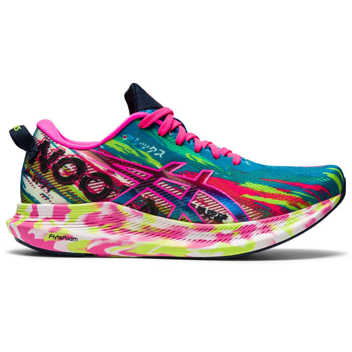 Women's Asics Noosa Tri 13, Digital Aqua/Hot Pink, 8.5 B Medium