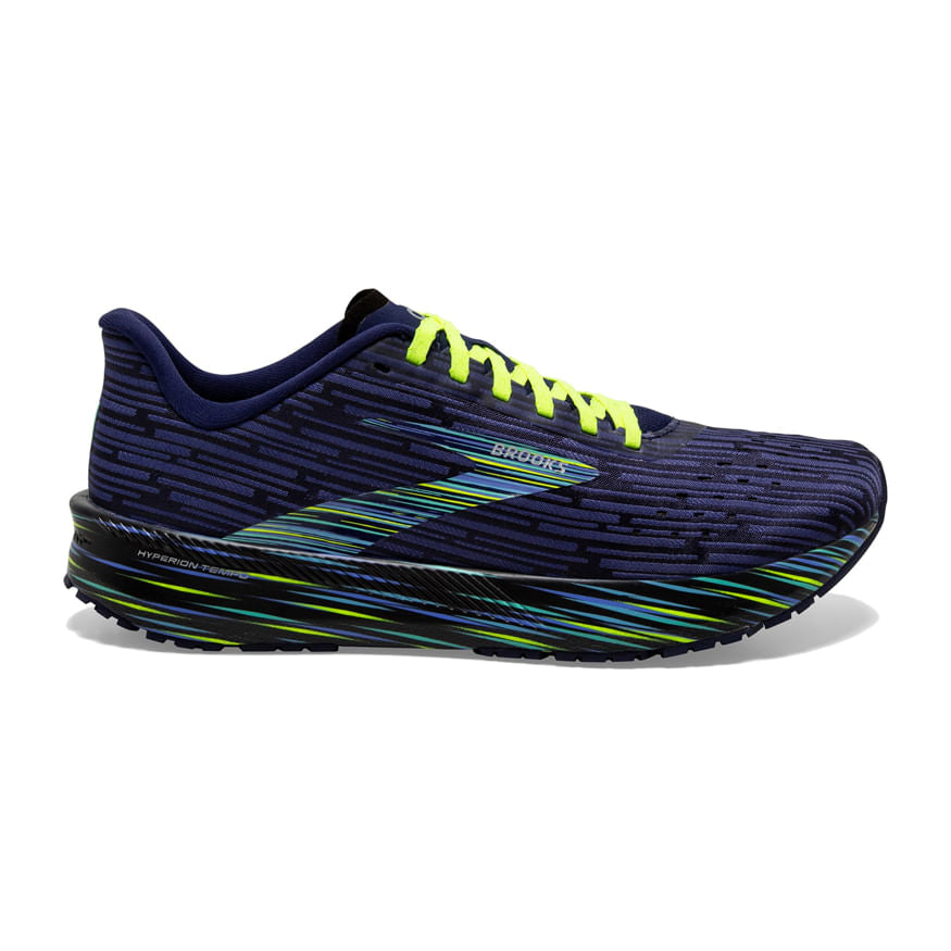 Women's Brooks Hyperion Tempo, Navy/Nightlife/Blue, 9.5 B Medium