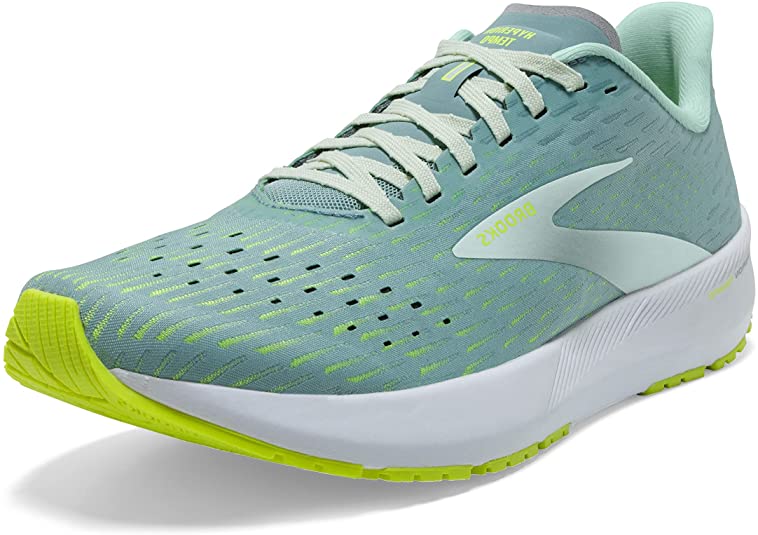 Women's Brooks Hyperion Tempo, Blue/Aqua/Nightlife, 8 B Medium