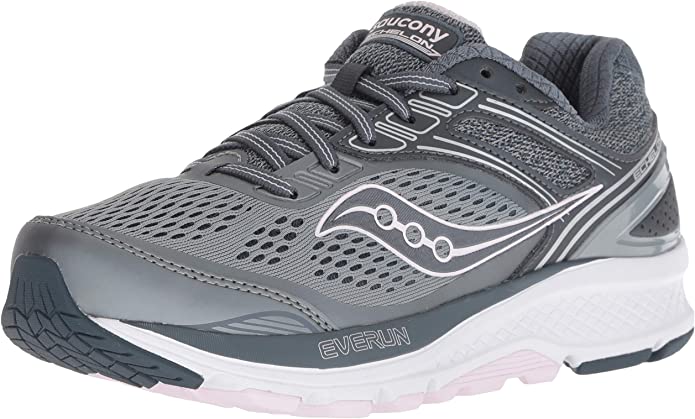 Women's Saucony Echelon 7, Slate/Pink, 9.5 B Medium