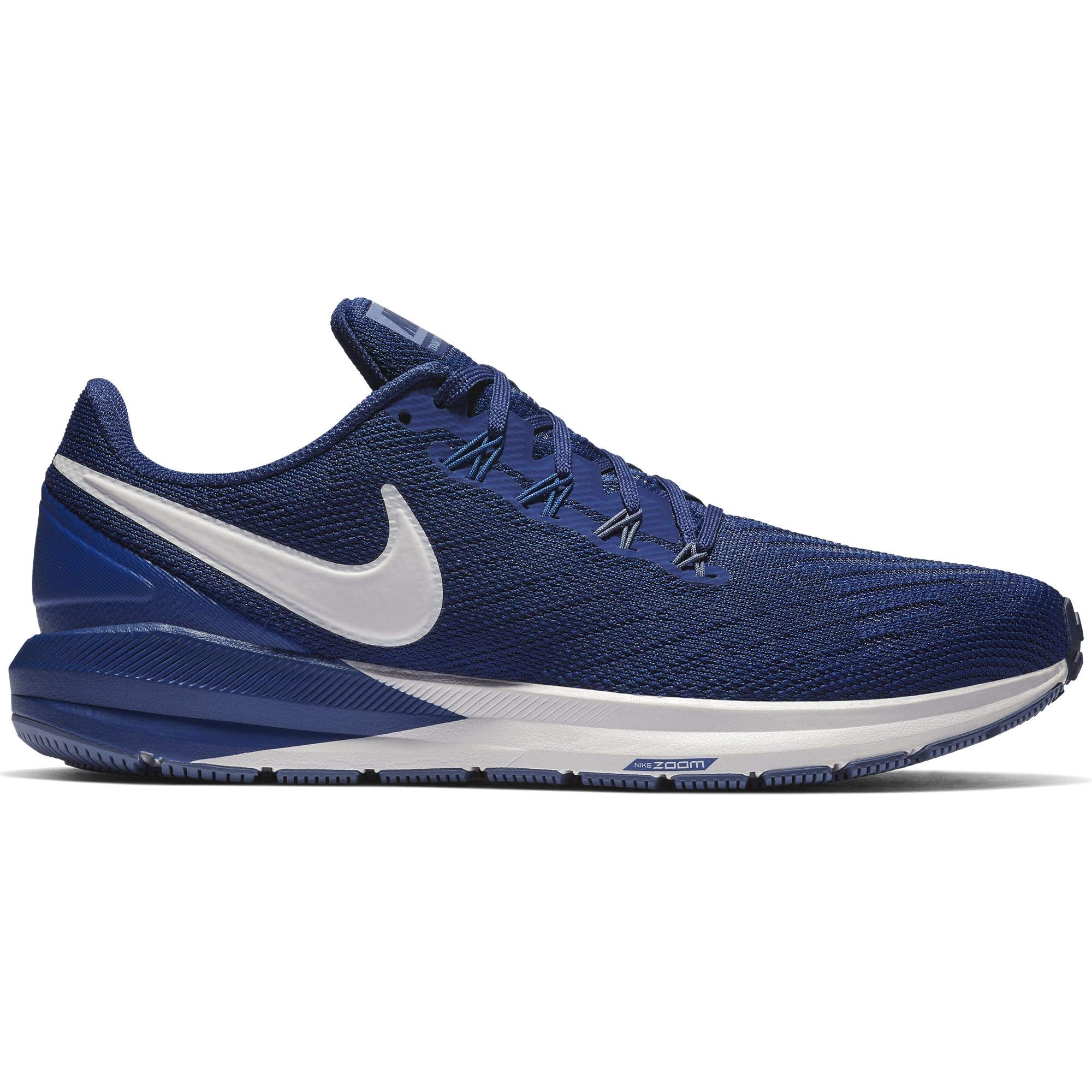 Men's Nike Air Zoom Structure 22, Blue Void/Vast Grey/Gym Blue, 11 D Medium