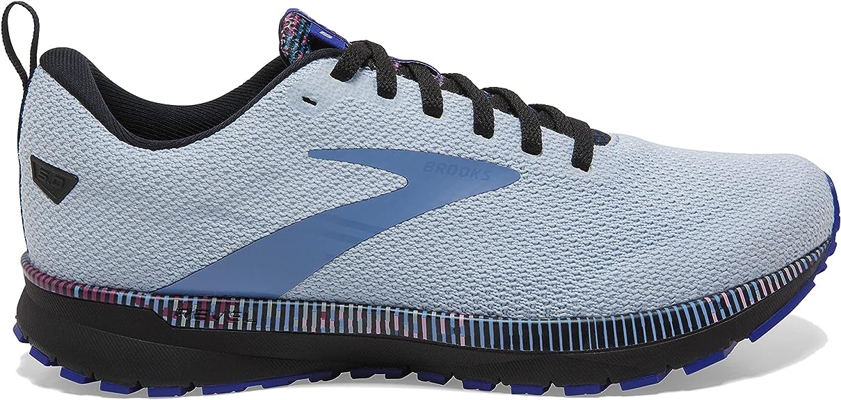 Women's Brooks Revel 5, Heather/Grapemist/Black, 10 B Medium