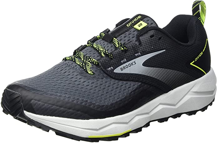 Men's Brooks Divide 2, Black/Ebony/Nightlife, 15 D Medium