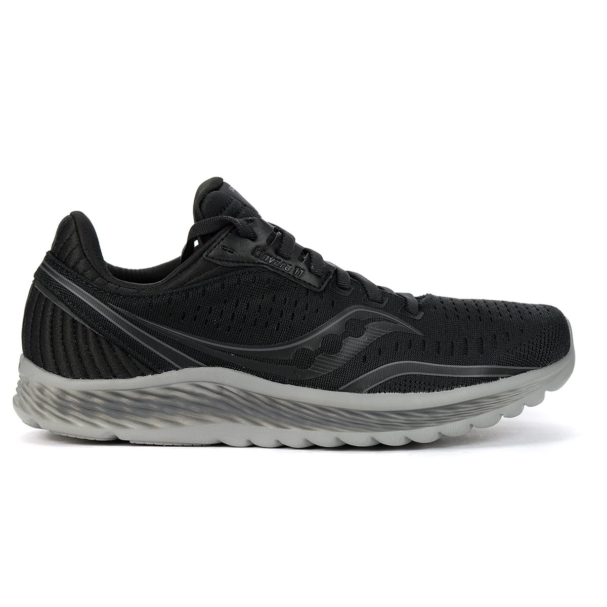 Women's Saucony Kinvara 11, Blackout, 8 B Medium