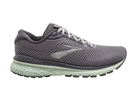 Women's Brooks Adrenaline GTS 20, Shark/Pearl/Mint, 6 B Medium