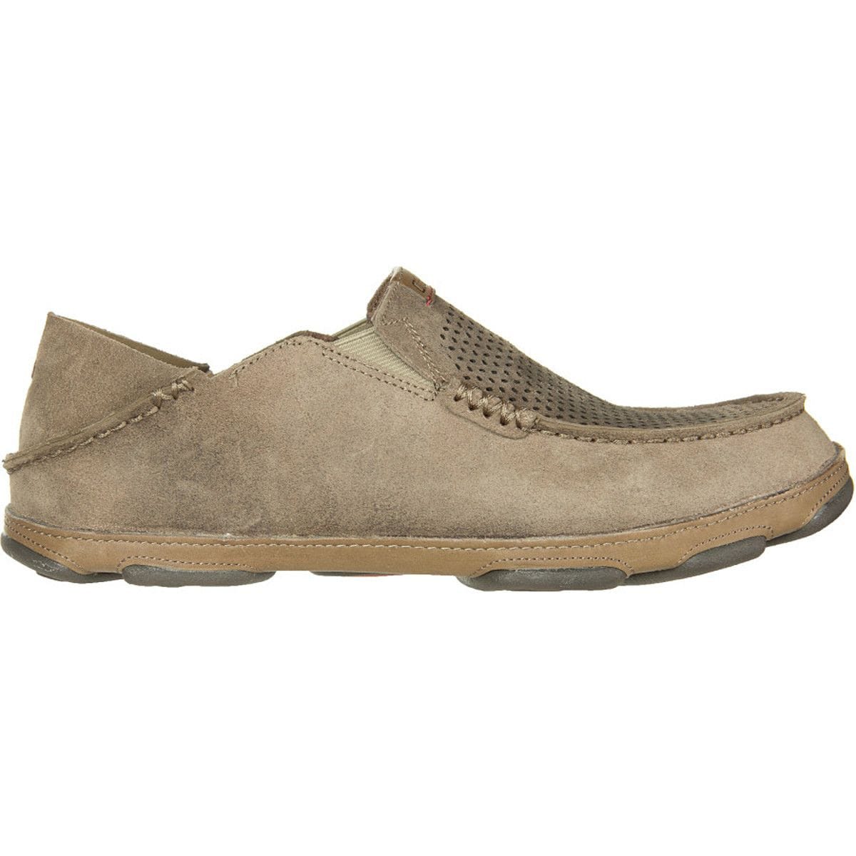 Men's Olukai Moloa Kohana, Dark Clay, 10.5 D Medium