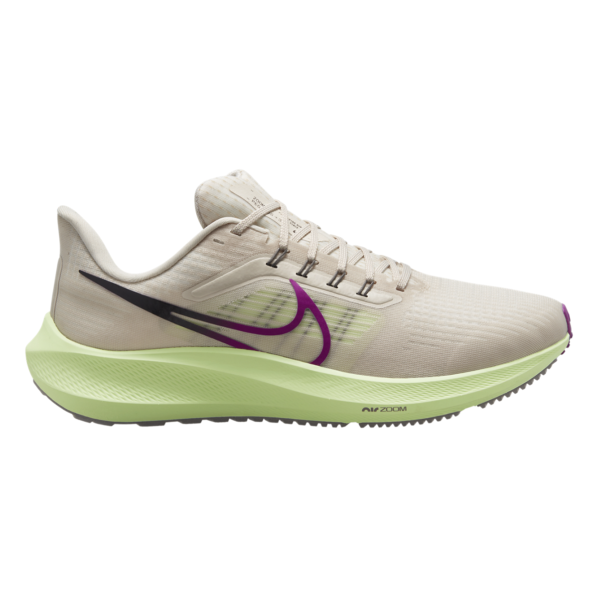 Men's Nike Pegasus 39, Light Orewood Brown/Red Plum/Sail, 13 D Medium