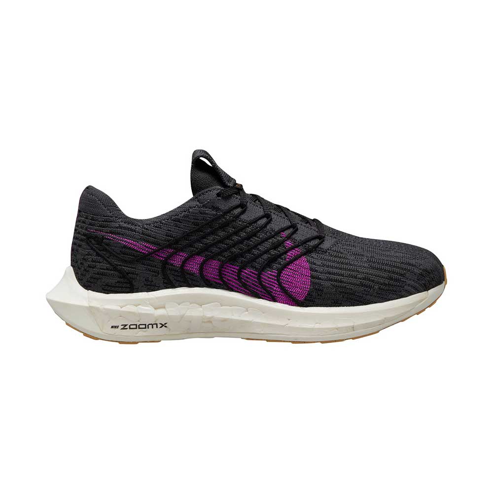 Men's Nike Pegasus Turbo Next Nature, Black/Vivid Purple-Anthracite, 13 D Medium