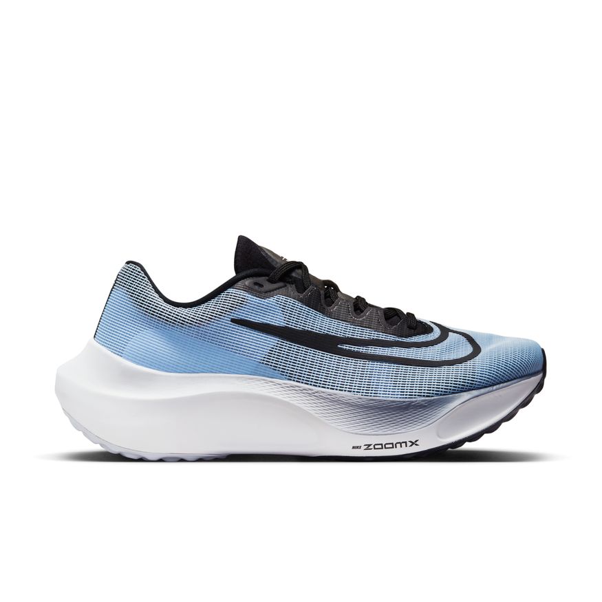 Men's Nike Zoom Fly 5, Cobalt Bliss/Black-White, 8 D Medium