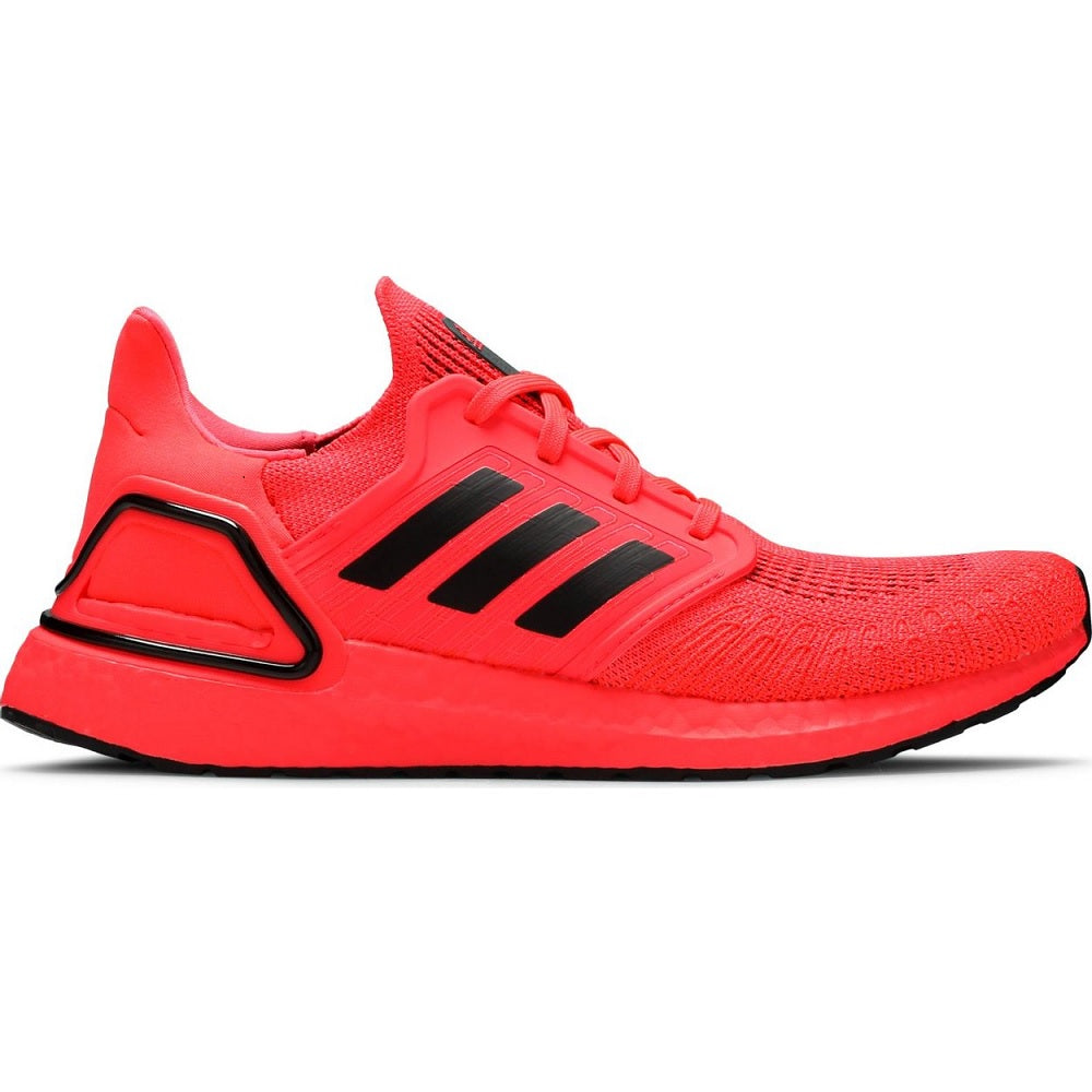 Men's Adidas Ultraboost 20, Pink/Black/Pink, 9 D Medium Men's Adidas Ultraboost 20, Pink/Black/Pink, 9 D Medium