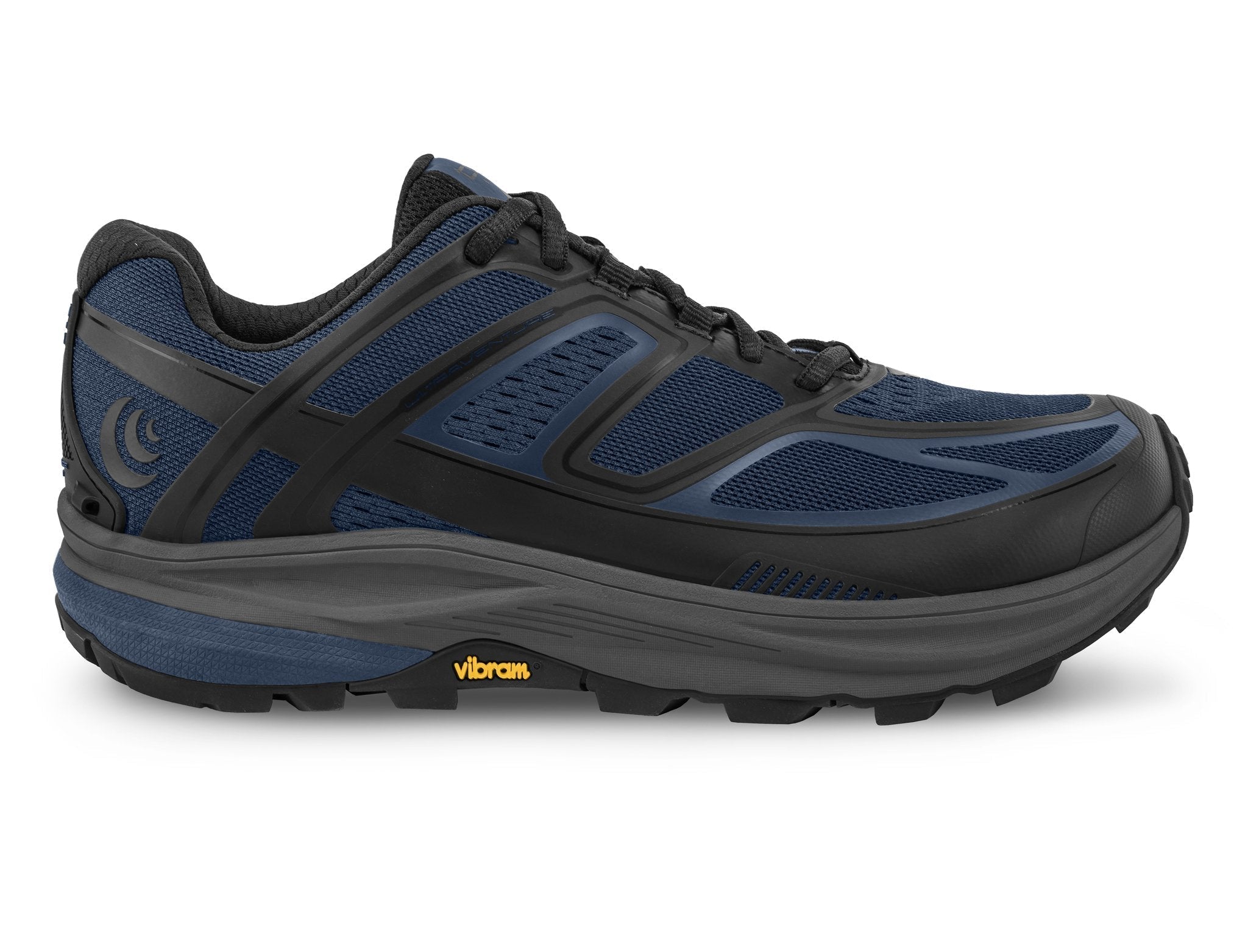 Men's Topo Athletic Ultraventure, Navy/Black, 10 D Medium