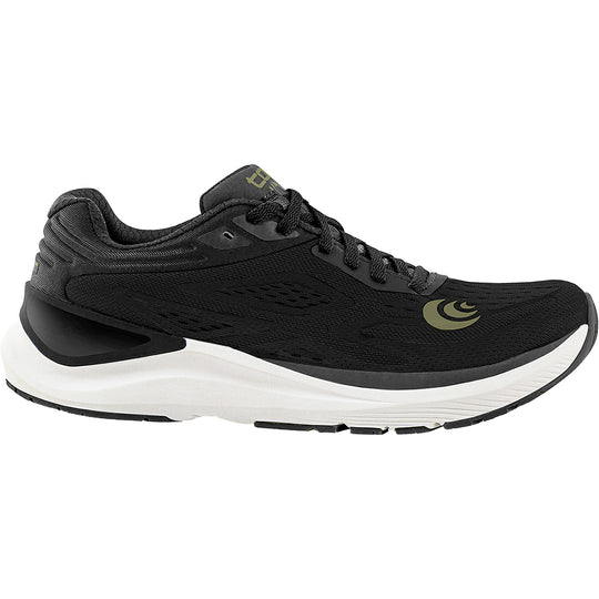 Men's Topo Athletic Ultrafly 3, Black/Olive, 9.5 D Medium