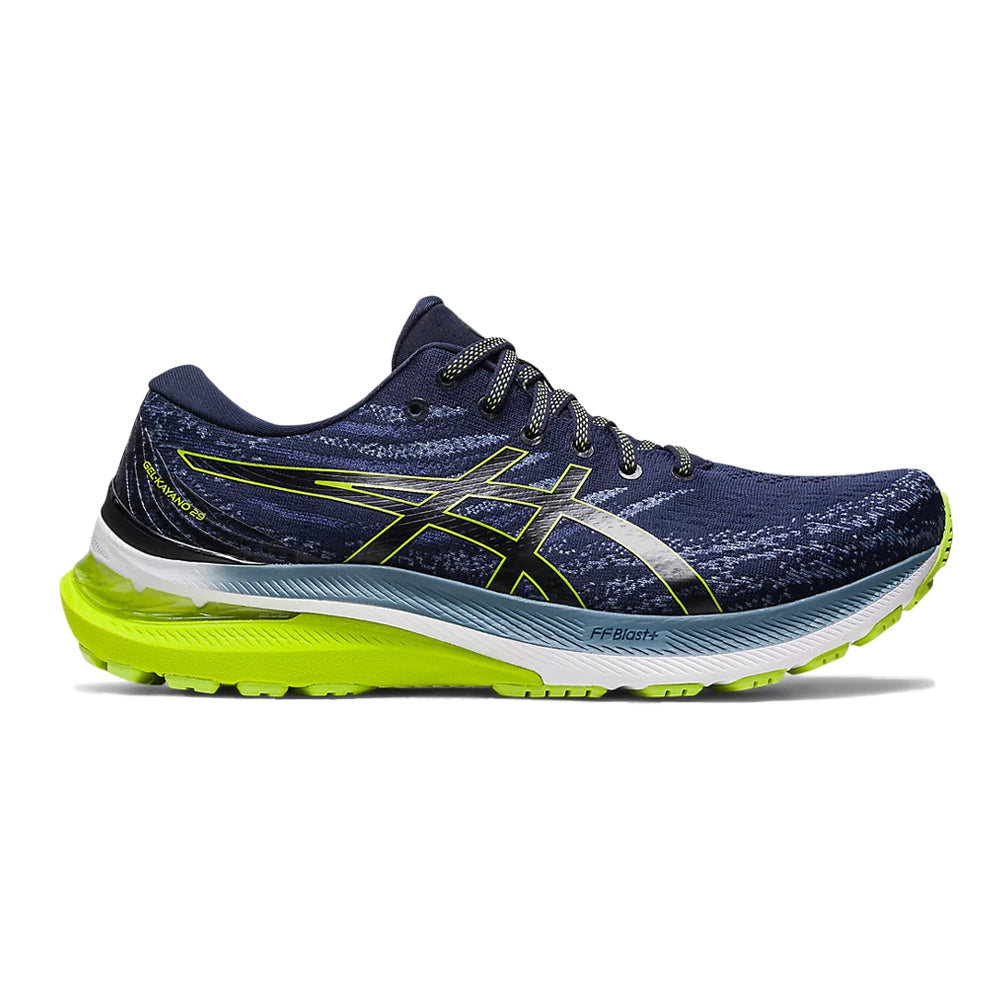 Men's Asics GEL-Kayano 29, Midnight/Lime Zest, 11 D Medium