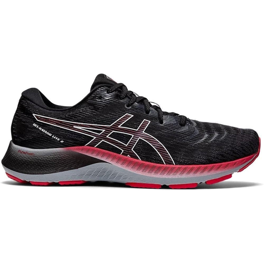 Men's Asics GEL-Kayano Lite 2, Black/White, 11 D Medium