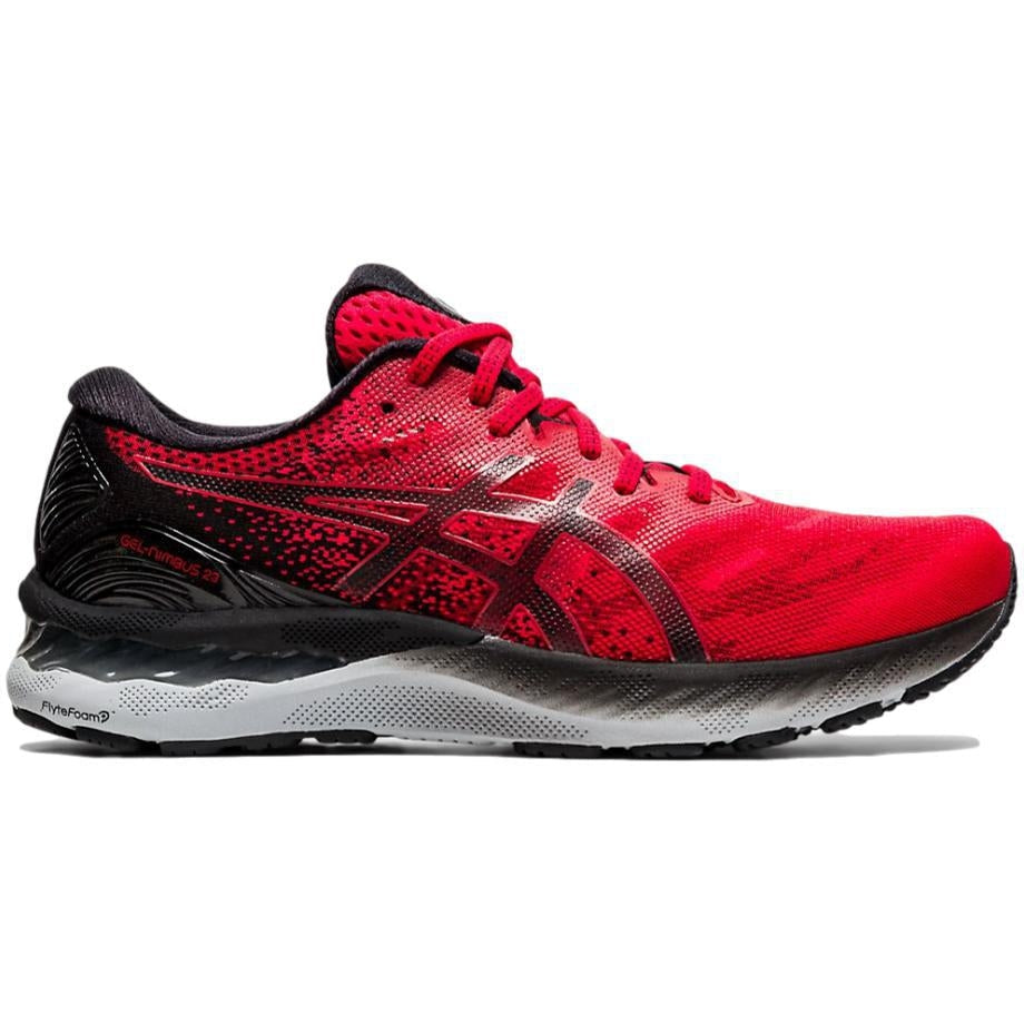 Men's Asics GEL-Nimbus 23, Classic Red/Black, 8 D Medium