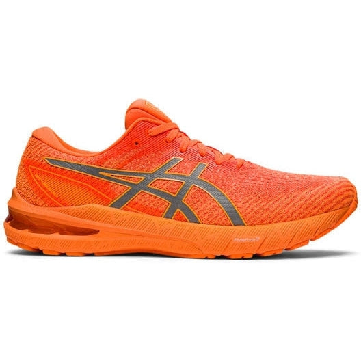 Men's Asics GT-2000 10 LITE-SHOW, LITE-SHOW/SHOCKING ORANGE, 10.5 D Medium
