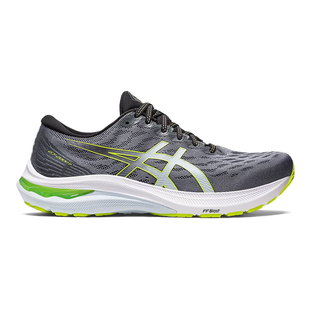 Men's Asics GT-2000 11, Metropolis/Lime Zest, 11 D Medium