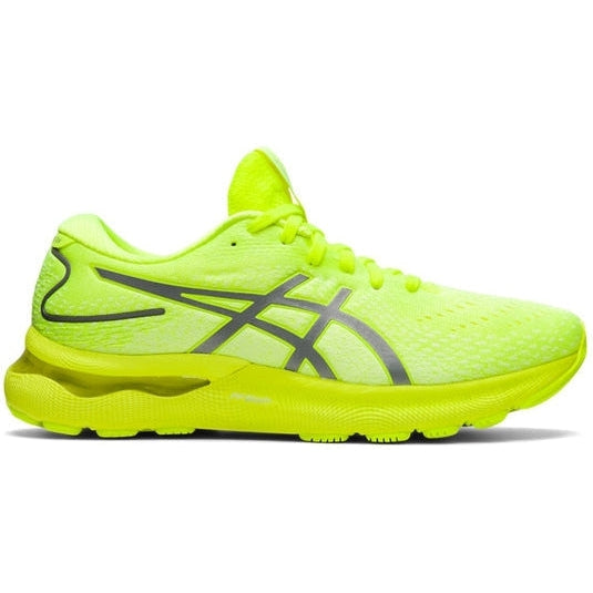 Men's Asics GEL-Nimbus 24 Lite-Show, Lite-Show/Safety Yellow, 9.5 D Medium