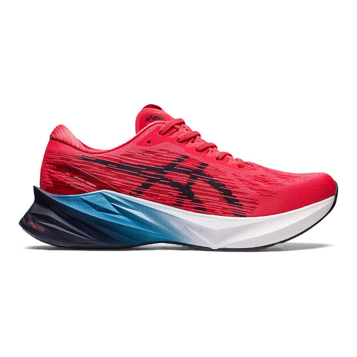 Men's Asics Novablast 3, Electric Red/Midnight, 10.5 D Medium