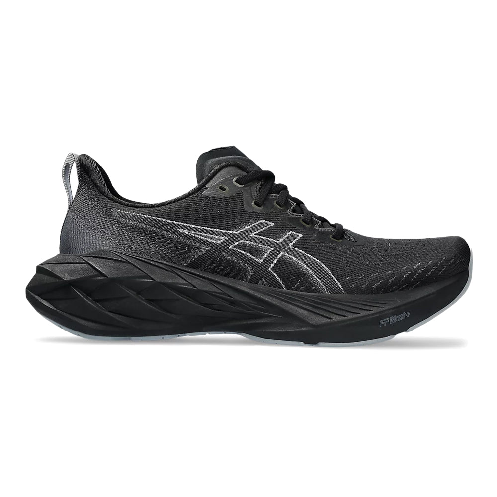 Men's Asics Novablast 4, Black/Graphite Grey, 9.5 D Medium