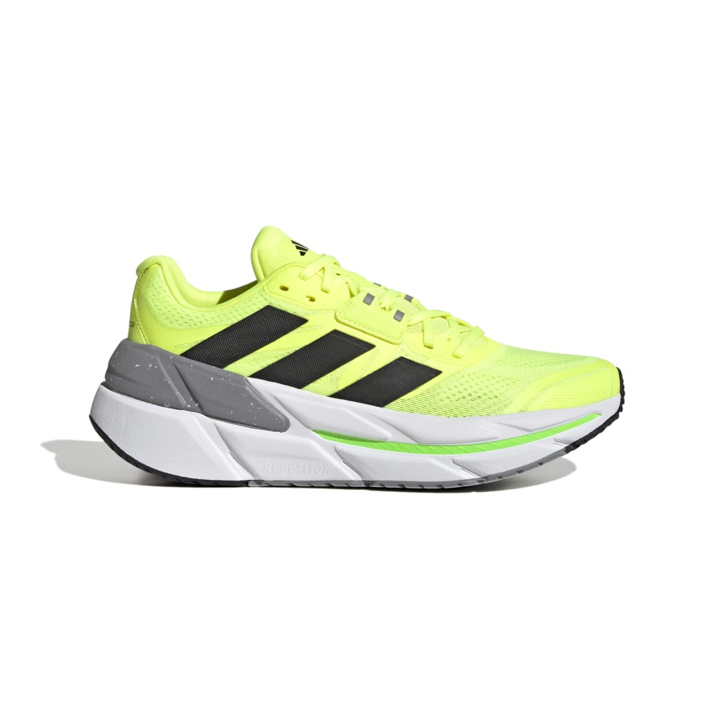 Men's HD7048 Adidas Adistar CS, Solar Yellow/Core Black/Solar Green, 13 D Medium