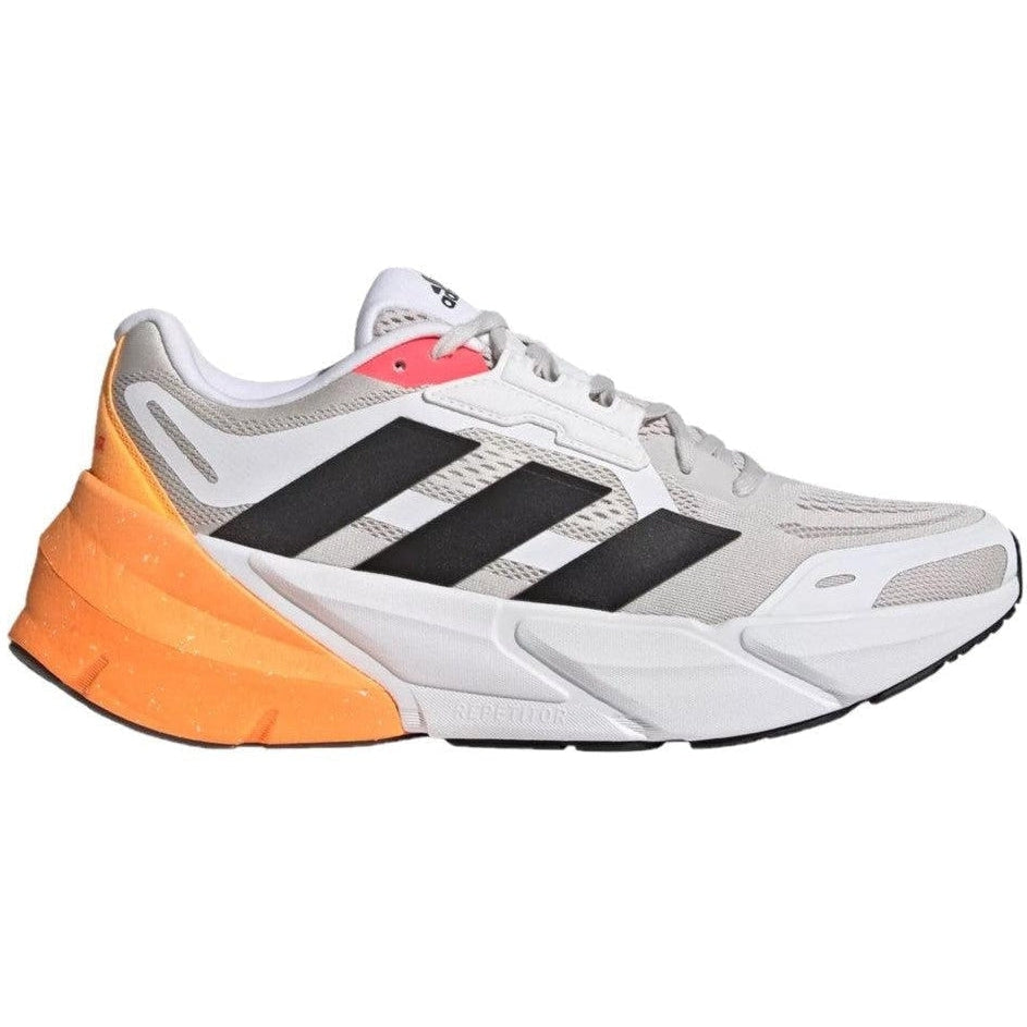 Men's HD7048 Adidas Adistar, Grey One/Carbon/Flash Orange, 11.5 D Medium