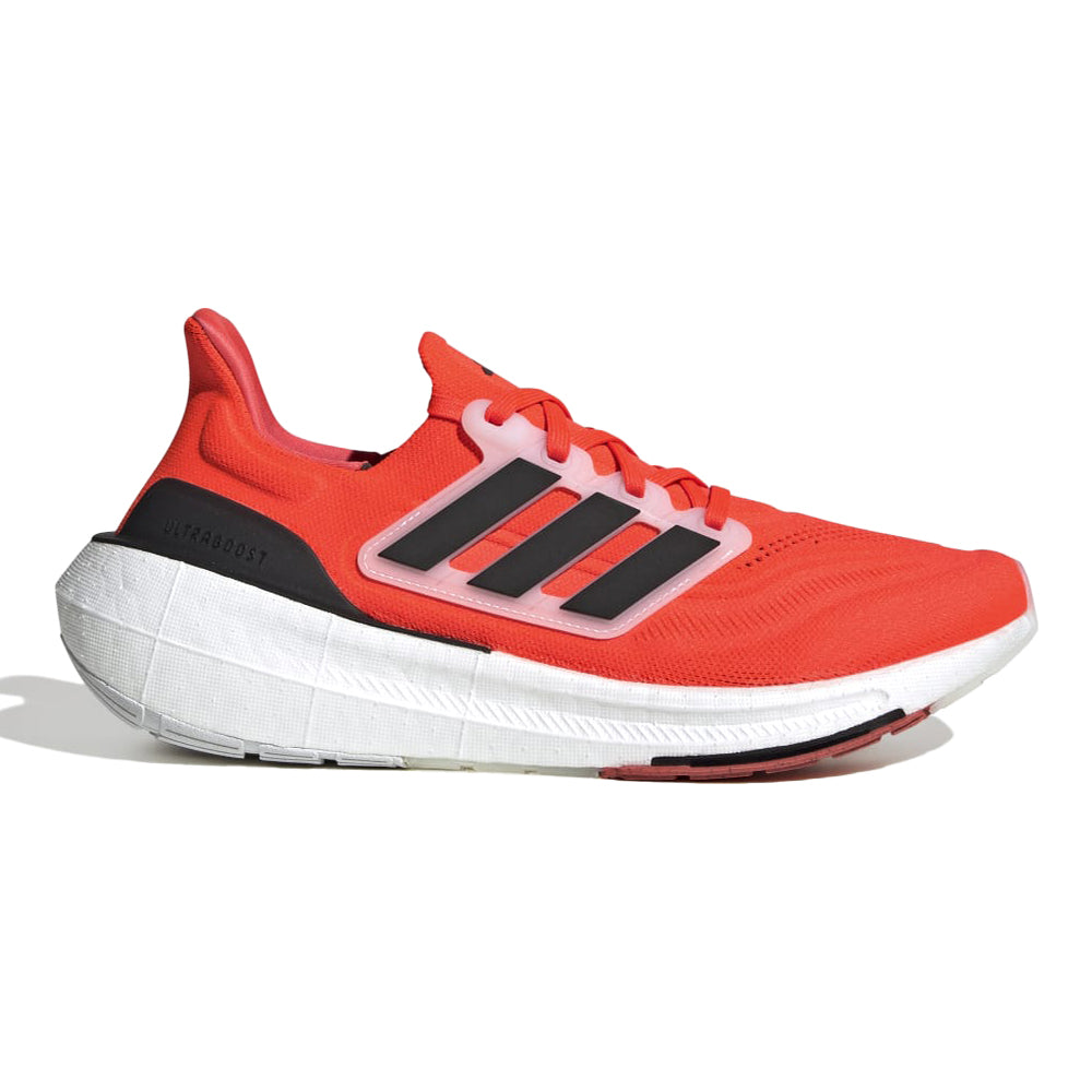 Men's Adidas Ultraboost Light, Solar Red/Core Black/Cloud White, 10.5 Men's Adidas Ultraboost Light, Solar Red/Core Black/Cloud White, 10.5