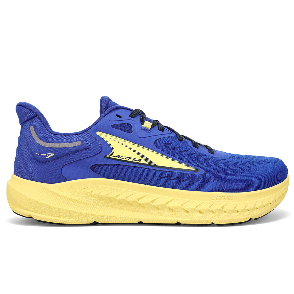 Men's Altra Torin 7, Blue/Yellow, 11 D Medium