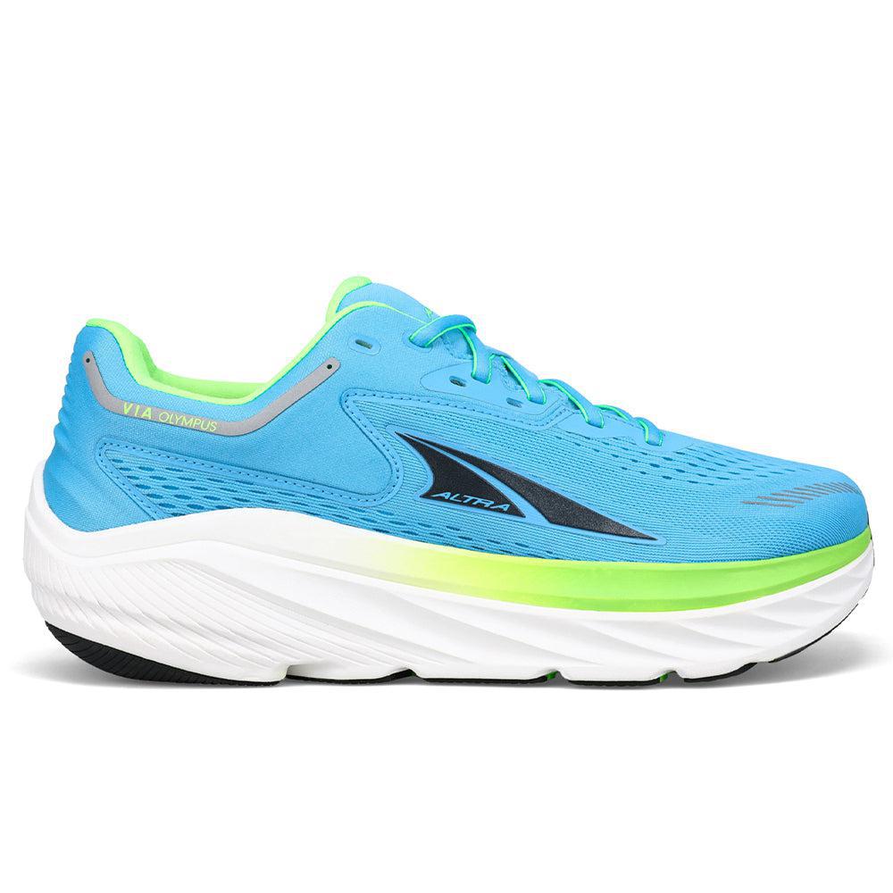Men's Altra Via Olympus, Neon/Blue, 12 D Medium