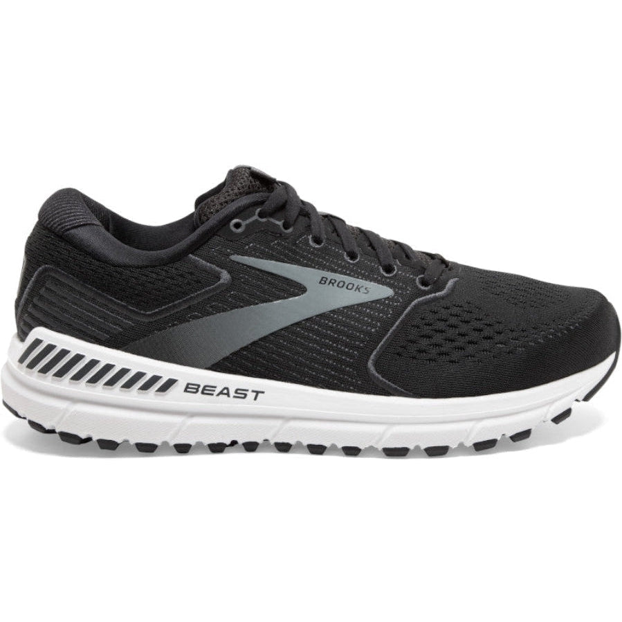 Men's Brooks Beast '20, Black/Ebony/Grey, 14 2E Wide