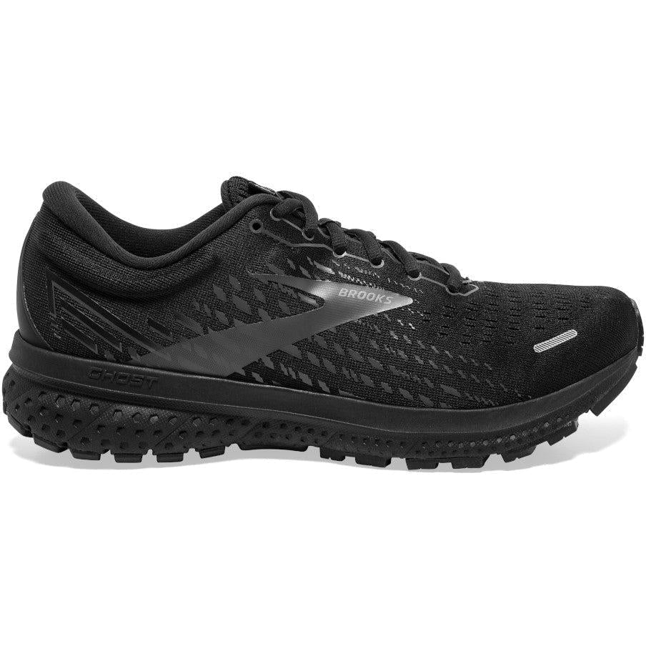 Men's Brooks Ghost 13, Black/Black, 12.5 D Medium