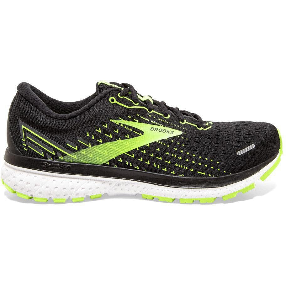 Men's Brooks Ghost 13, Black/Nightlife/White, 13 D Medium