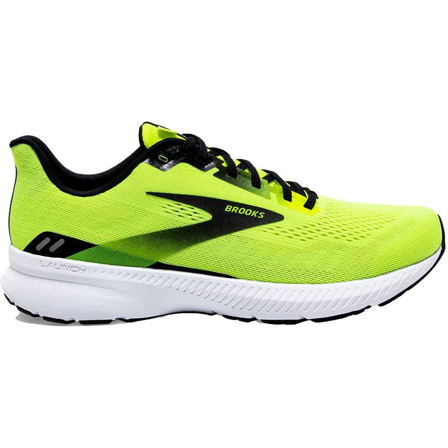 Men's Brooks Launch 8, Nightlife/Black/White, 13 D Medium