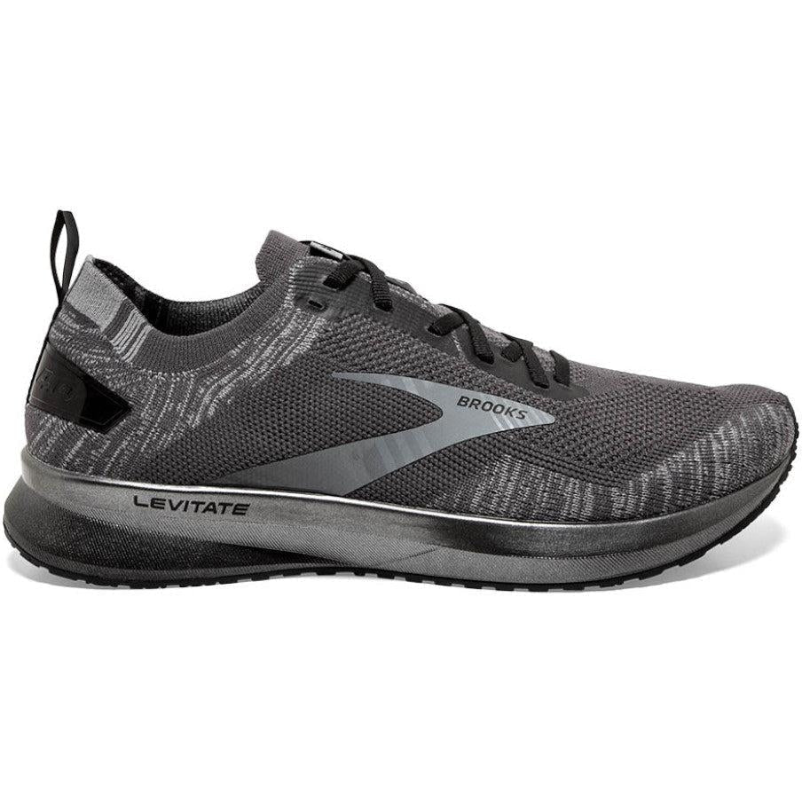 Men's Brooks Levitate 4, Blackened Pearl/Grey/Black, 12 D Medium