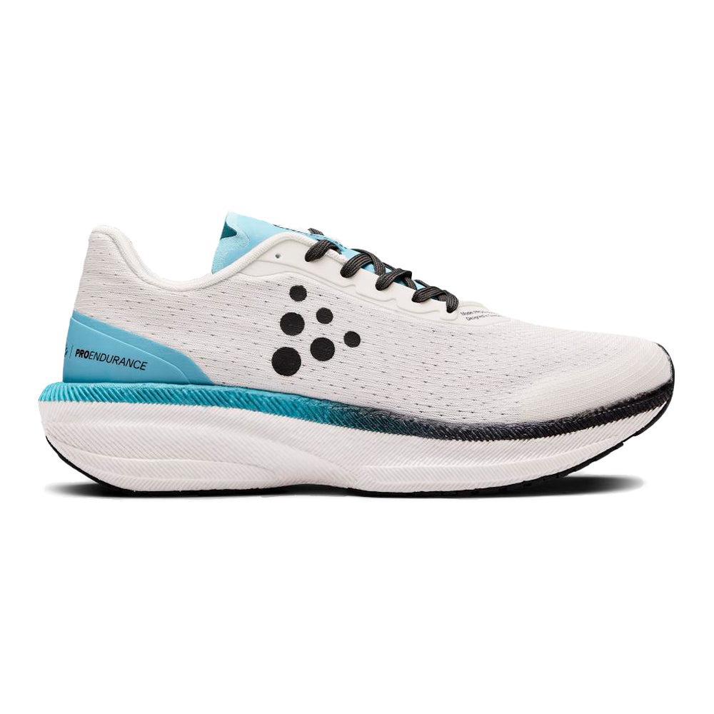 Men's Craft Pro Endur Distance, White-Aquamarine, 9 D Medium